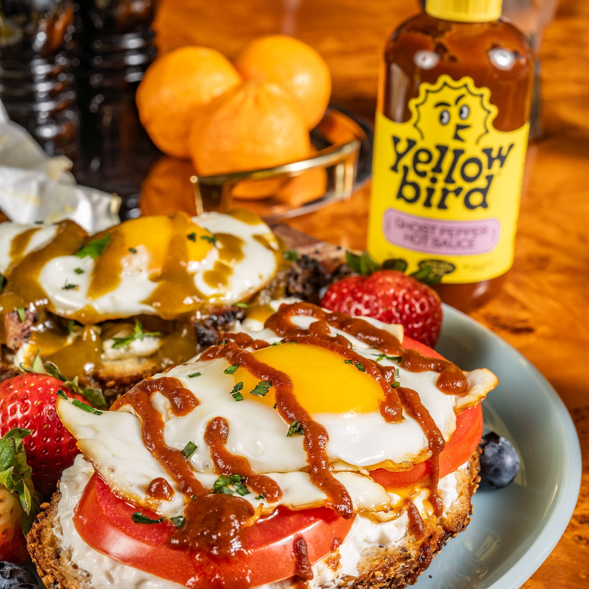 Organic Ghost Pepper Hot Sauce Blend B2