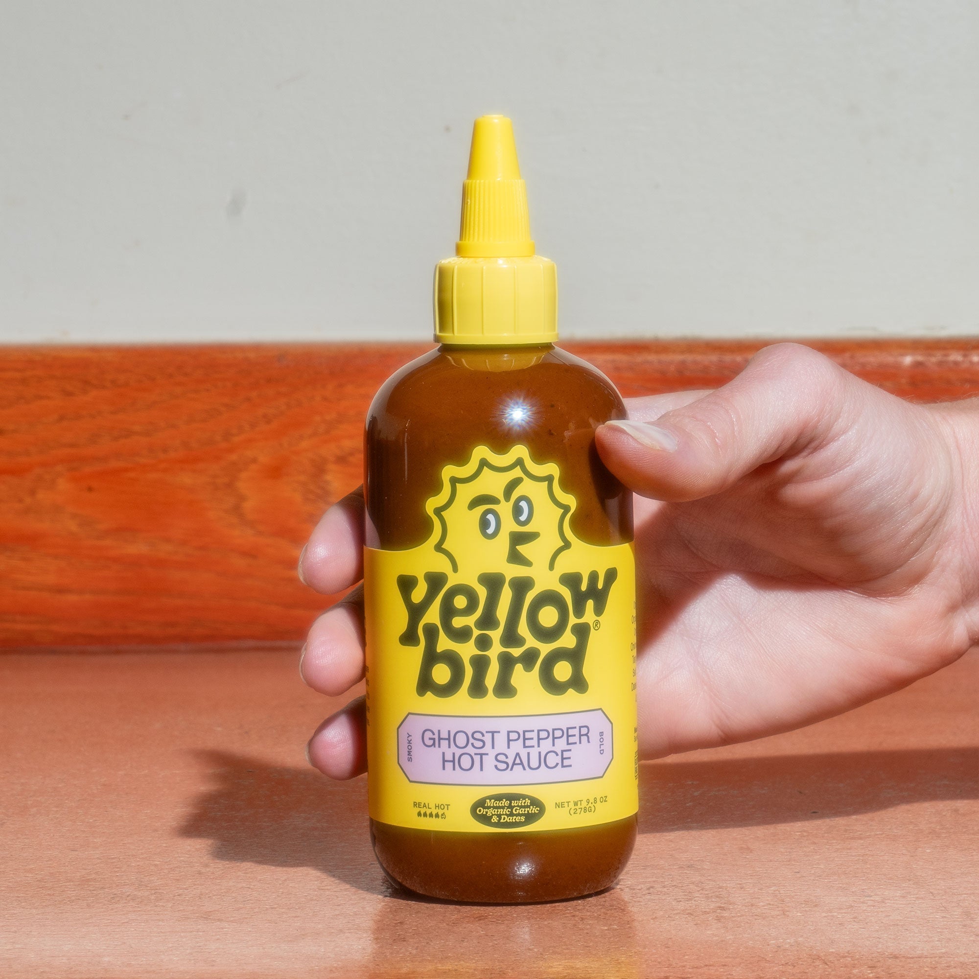 Hot Sauce Made with Organic Ghost Pepper V1